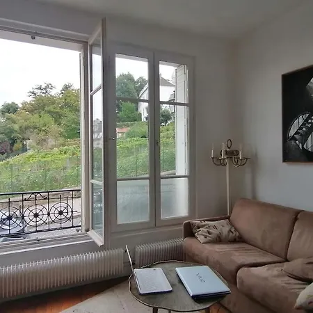 Avec Vue Exceptionnelle A Montmartre. Appartamento Parigi